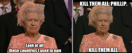 The Queen Is Not Amused