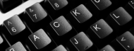 Tastatur computer h�nder bredformat