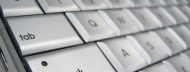 Tastatur computer h�nder bredformat