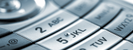 Mobiltelefon tastatur sms bredformat