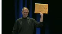 Steve Jobs Macbook air