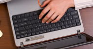 Kontor arbejde tastatur computer pc topfoto