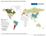 Interactive Data Pretection Heat Map