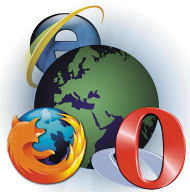 Browser logoer