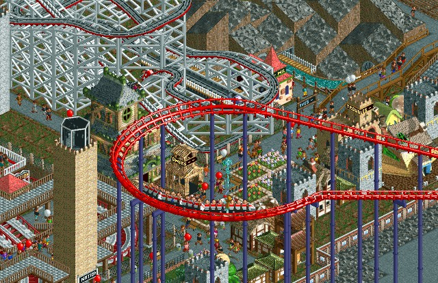 Rollercoaster Tycoon In Assembly