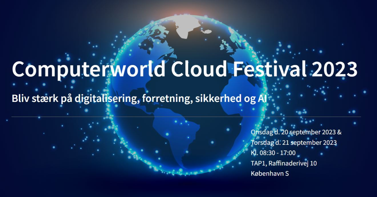 Mere end 30 talere: Tag med på Danmarks største cloud-festival - vi ...
