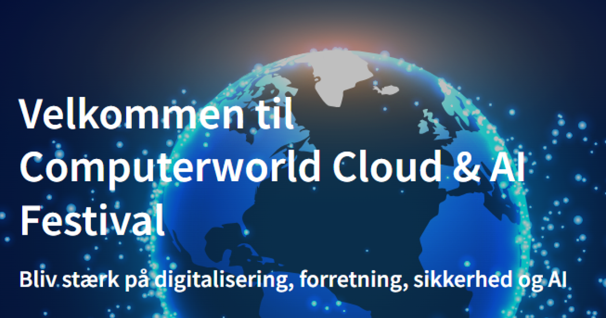 Om få dage åbner Danmarks største og vigtigste cloud- og AI-festival ...