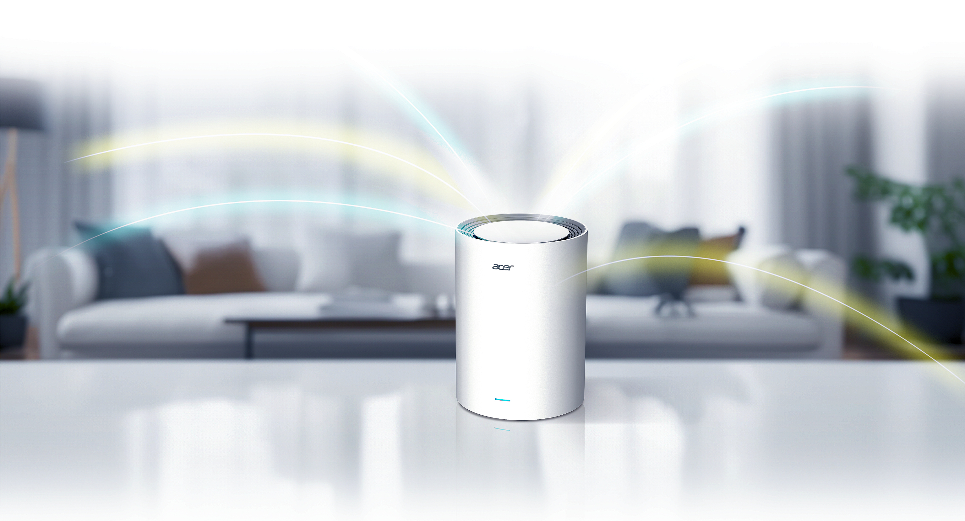 Acer представила бюджетную систему WiFi 7 Ovia T360 с покрытием до 90 кв. м