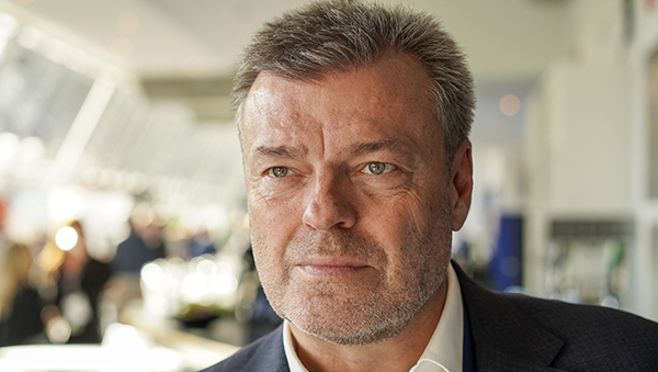 Adm. dir. Carsten Weis, Kompetera, på Kompetera SolutionsDay, der blev afholdt 3. oktober på Brøndby Stadion.